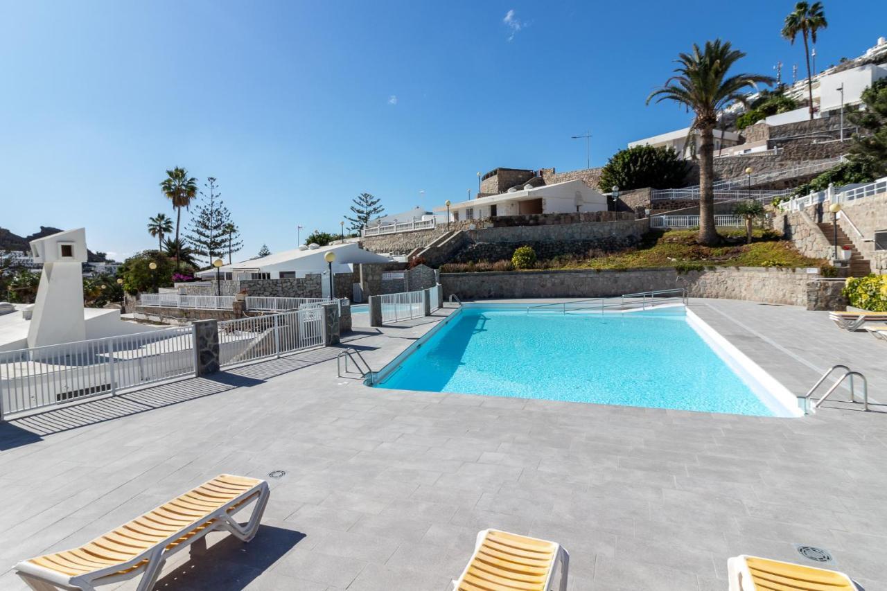 Mogán Flatguest Orinoco + Pool + Terrace + Gardenヴィラ エクステリア 写真